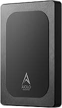 Aiolo Innovation 1TB Compatible Disco Duro Externo -2,5'' USB 3.0 Ultra Delgado HDD Portátil para PC, Mac, Macbook, Portátil, PS4, Xbox, Smartphone, iPhone -Transmisión súper rápida Memoria Externa