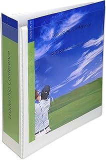 Exacompta 53955E KreaCover Prem'Touch - Archivador de palanca con fundas de personalización en la parte posterior y la tapa trasera de 5 cm, 2 fundas de almacenamiento interiores, color blanco