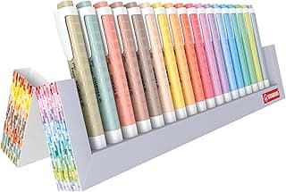 STABILO Marcador swing cool NatureCOLORS - Set de mesa con 18 colores