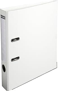 Exacompta 915402B - Archivador de palanca polipropileno, Blanco, A4, 320x290 mm, 1 pieza