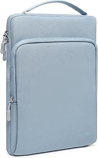 HYZUO 17-17,3 Pulgadas Funda Protectora para Portátil para 17" 17,3" HP/DELL/Lenovo/ASUS/Acer/LG/MSI Gaming Laptop/Razer Blade 17/18, Maletín Bolsa Portátiles para Hombre Mujer, Azul Pálido