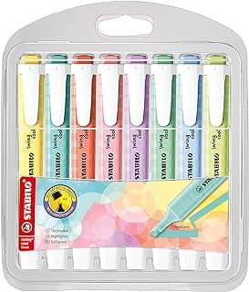 Marcador STABILO swing cool Pastel - Estuche con 8 colores