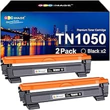 GPC Image TN1050 Cartuchos de Tóner reemplazo Compatible para Brother DCP-1510 DCP-1512 HL-1110 HL-1210W DCP-1612 DCP-1610W HL-1112 MFC-1810 MFC-1910W Impresora (1000 páginas)