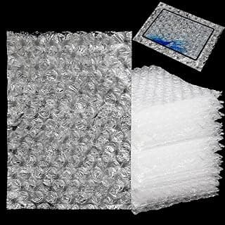 LOLYSIC 200 Piezas 10,2 x 15,2 cm Bubble Wrap. Material de embalaje, Bubble Wrap Tapizada,Bolsas de burbujas de burbujas para mudanza y envío embalaje.
