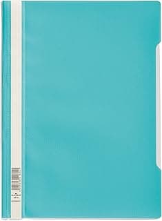 Durable 257320 A4 estándar PP, 227 x 310 mm, turquesa, paquete de 50