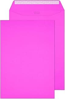 Blake Colour | sobres rosas C4 (32.4 x 22.9cm) | 10 unidades | 120 g/m² | certifcado FSC y sostenible | tira autoadhesiva | sobres para invitaciones y manualidades | modelo 63402P