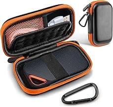 NEUTYPECHIC Estuche para SanDisk Extreme Pro, Extreme, Plus - Funda Caja Disco Duro Portátil SSD - Protección durante el viaje, Actividades al aire libre