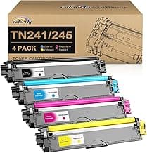 colorfly TN241 TN245 Toner TN 241 Cartucho de Toner Compatible para Toner Brother TN241 TN245 para Brother DCP-9020CDW DCP-9015CDW HL-3140CW MFC-9330CDW MFC-9340CDW MFC-9140CDN HL-3150CDW HL-3170CDW