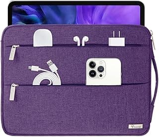 Voova Funda Portatil 13 13.3 Pulgadas para Macbook Air Pro M1 M2 Maletin Ordenador 11 12.9 Pulgadas iPad Tablet Lenovo ASUS Sumsung DELL Microsoft Surface Huawei Acer Púrpura