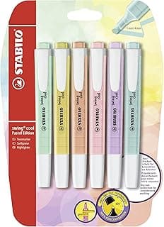 Marcador STABILO swing cool Pastel - Pack con 6 colores