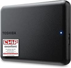 Toshiba Canvio Partner 1TB Disco Duro Externo portátil de 2,5'', USB 3.2, Compatible con Mac y Windows. Xbox, PS4, PS5 (HDTB510EK3AB)