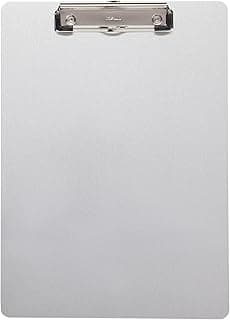Maul Portapapeles, con cinta magnética, DIN A4 alto, aluminio anodizado, magnético, 8 mm de ancho de sujeción, 23529-08