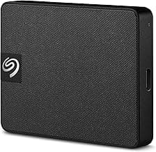 Seagate Expansion SSD, 500 GB, Unidad de estado sólido externa, para PC Mac iPad & iPhone, Data Rescue Service (STLH500400)