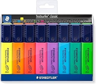 STAEDTLER 364WP8 - Marcadores fluorescentes, 8 Unidades ( Paquete de 1)