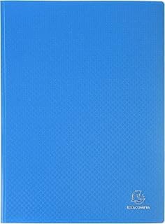 Exacompta 88112E Opak - Portadocumentos (A4, 100 fundas, 200 vistas), color azul claro