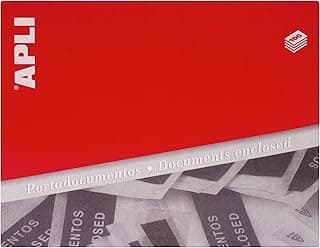 APLI 1467 - Sobre de envío portadocumentos (240 x 140) , pack de 100 unidades