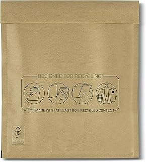 Bankers Box - Sobres y Bolsas Acolchados de Burbuja para Protección y Seguridad en Envíos y Transporte, Cierre Autoadhesivo, Ecológico, color Marrón, 10 Unidades, 270x360 (Nº18)